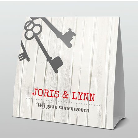 Stoer sleutelbos op hout Stoer sleutelbos op hout