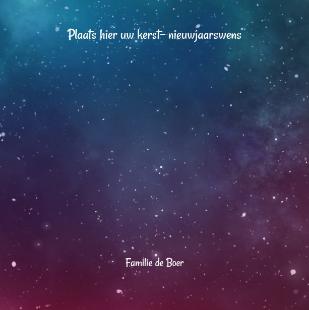 Kerstkaart "Eland" Kerstkaart "Eland"