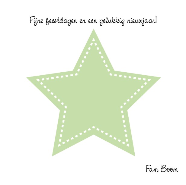 Kerstkaart "Kerstboom" Kerstkaart "Kerstboom"