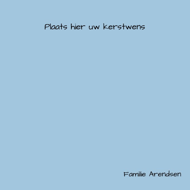 Kerstkaart "Kerstbomen in de sneeuw" Kerstkaart "Kerstbomen in de sneeuw"