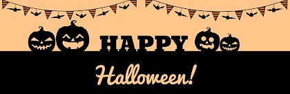 Banner "Happy Halloween"