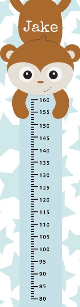 Groeimeter "Aapje blauw" Groeimeter "Aapje blauw"