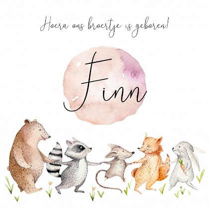 Mooie pentekening van dieren