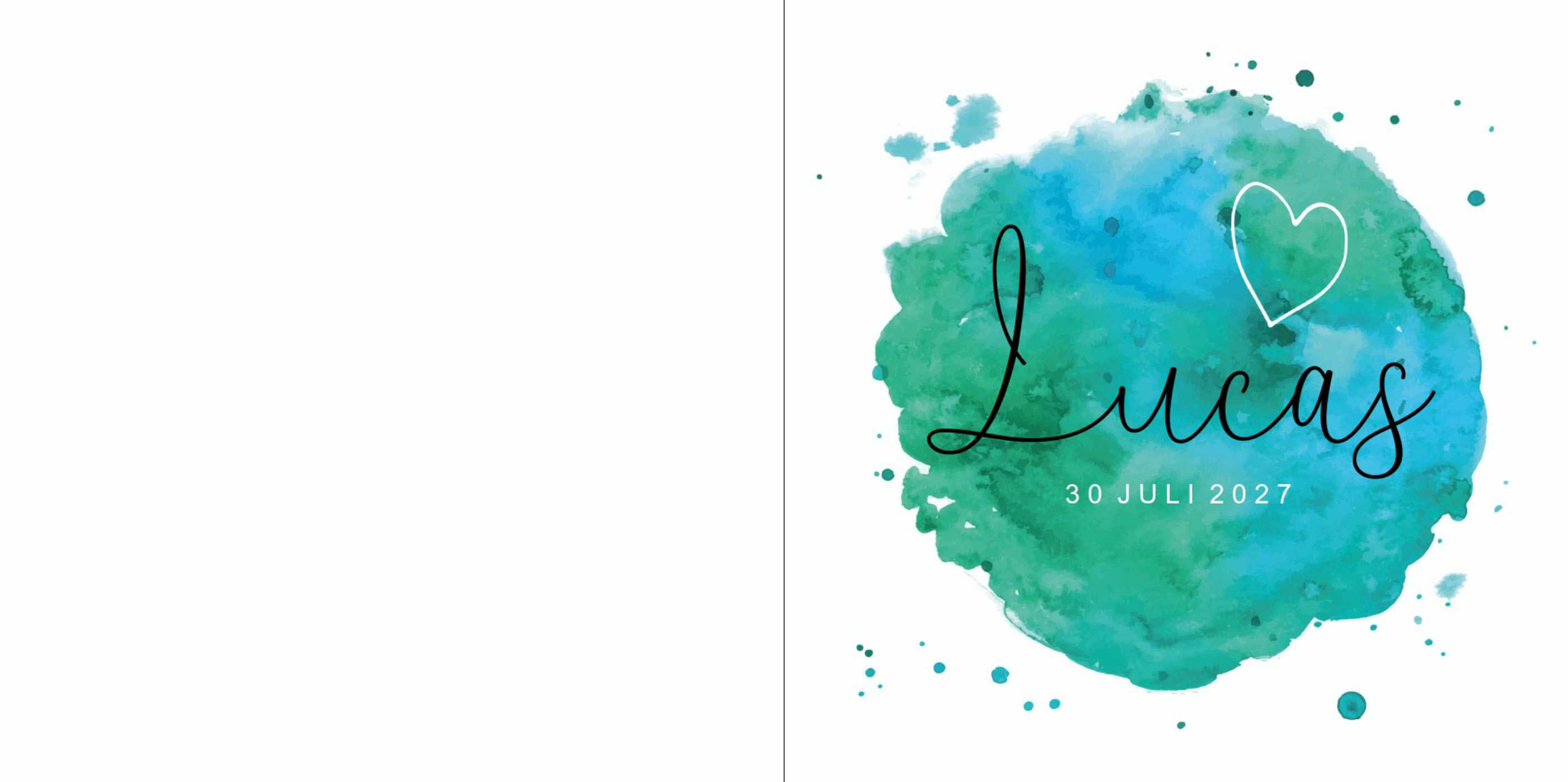 Kaartje met moderne kunst Kaartje met moderne kunst