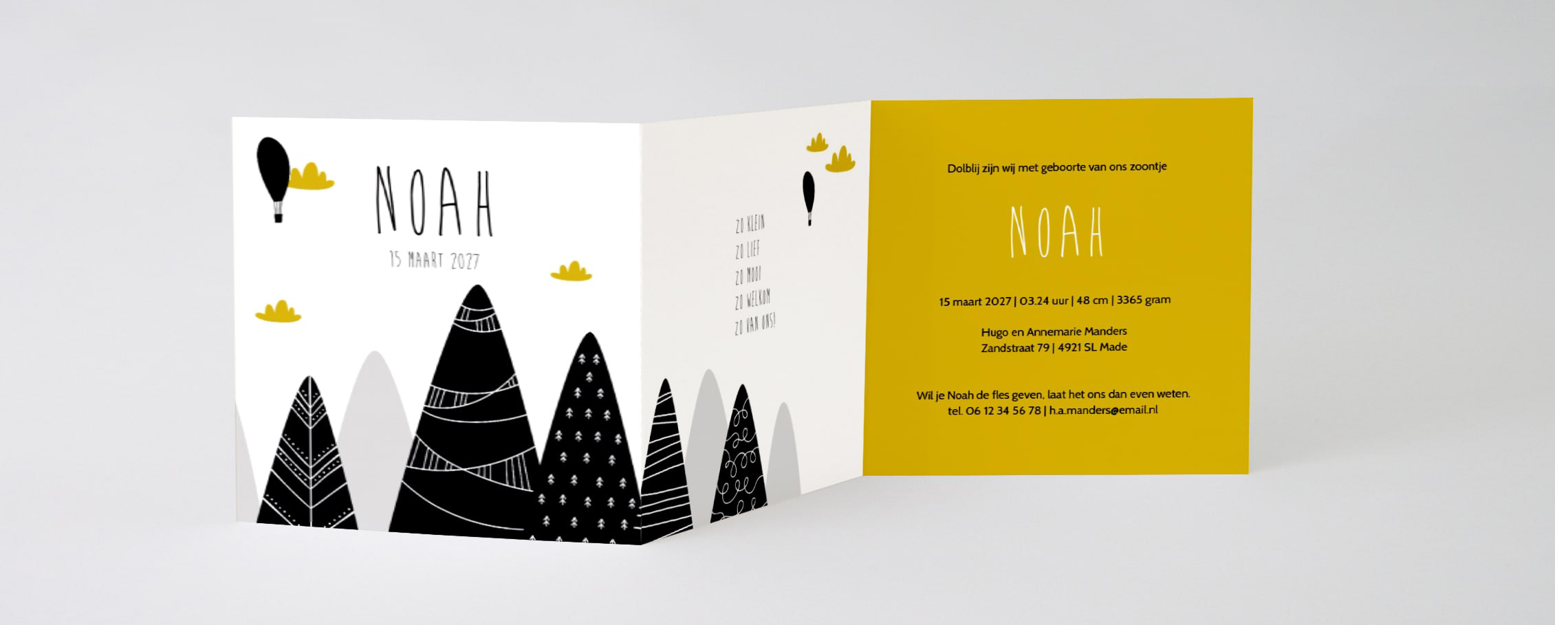 Drieluik met bomen Drieluik met bomen