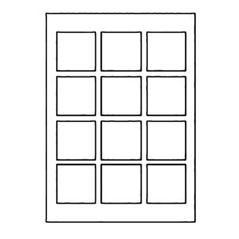 Etiket 55x55 Etiket 55x55