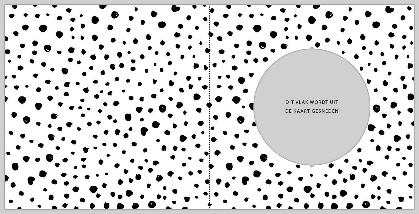 Geboortekaartje met beertje, stippen en turquoise Geboortekaartje met beertje, stippen en turquoise