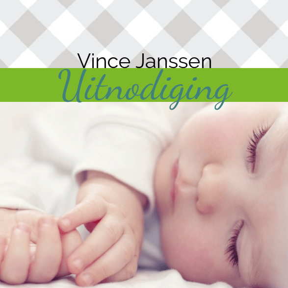 Kaartje "Foto uitnodiging" Kaartje "Foto uitnodiging"