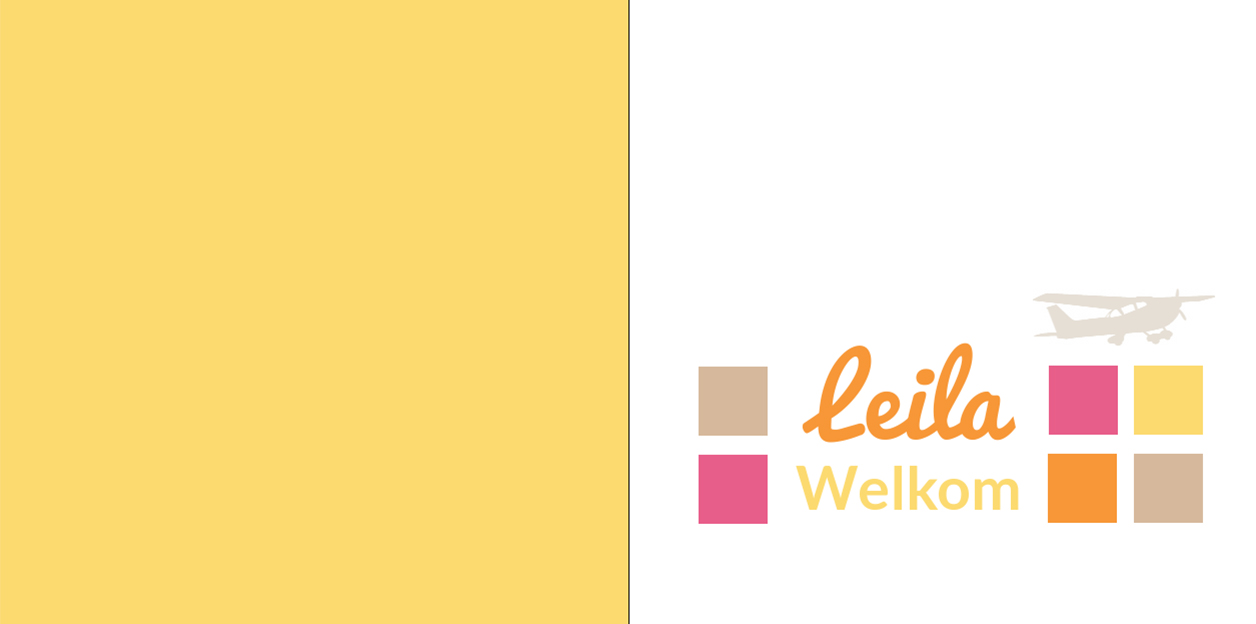 Gevouwen adoptiekaart "Vliegtuig blokjes meisje" Gevouwen adoptiekaart "Vliegtuig blokjes meisje"