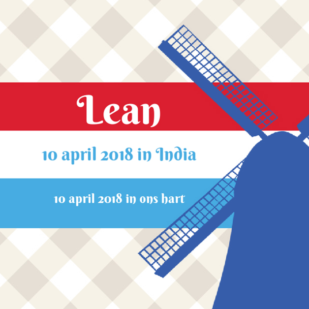 Adoptiekaartje "Molen blauw" Adoptiekaartje "Molen blauw"