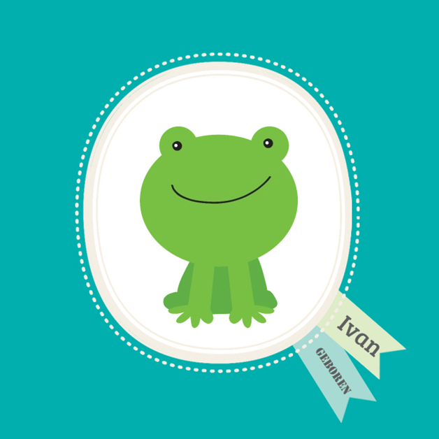 Kaartje "Kikker" Kaartje "Kikker"