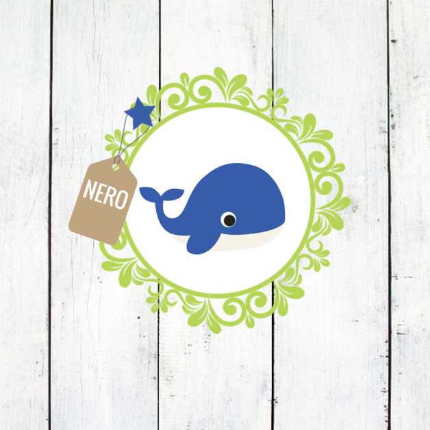 Kaartje "Blauwe walvis" Kaartje "Blauwe walvis"