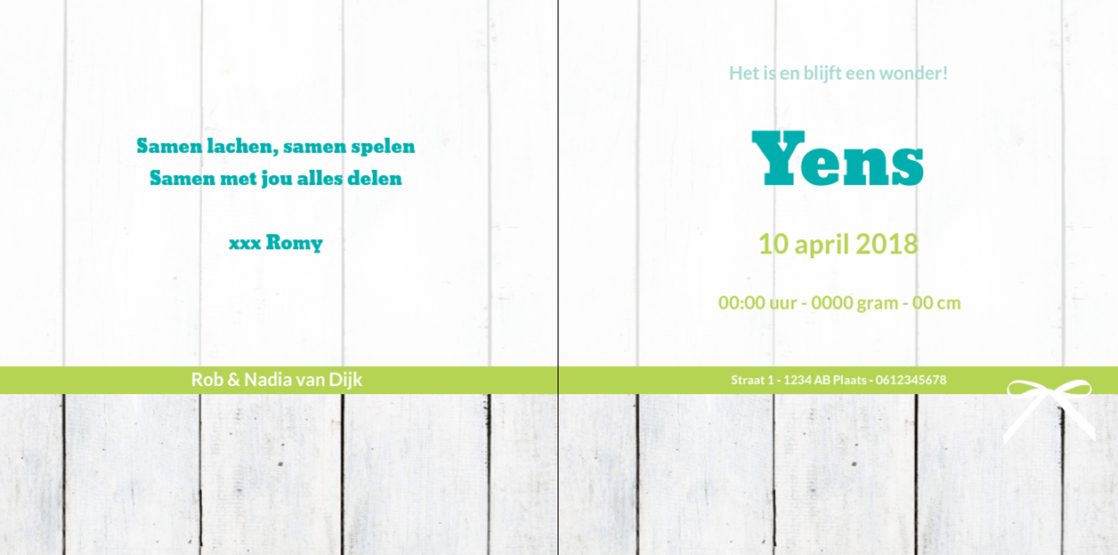 Gevouwen kaart "Foto & Roze ovaal" Gevouwen kaart "Foto & Roze ovaal"