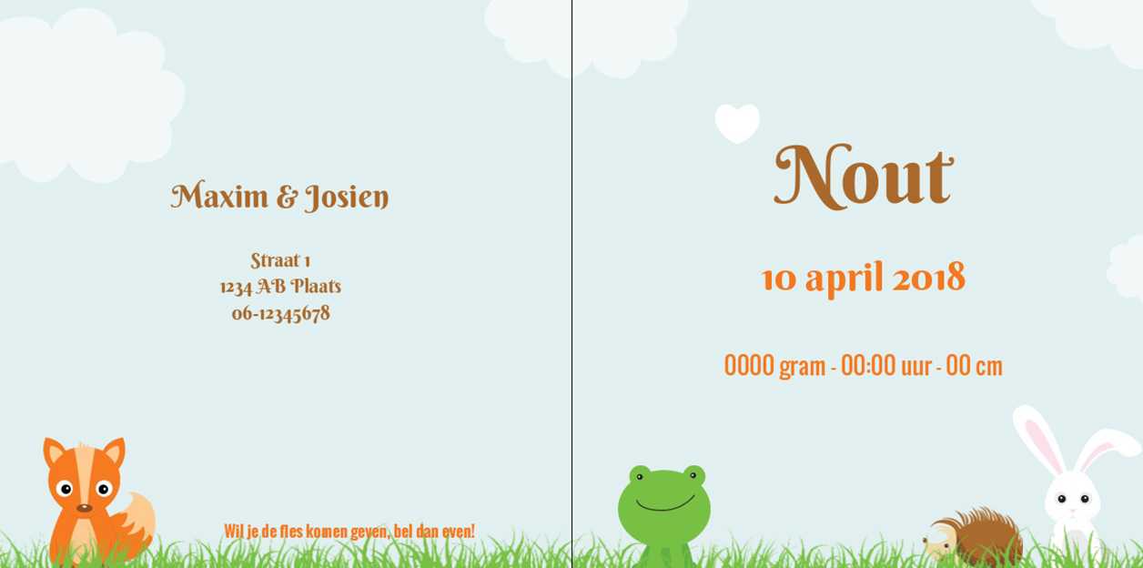 Gevouwen kaart "Foto & Dieren in het gras" Gevouwen kaart "Foto & Dieren in het gras"