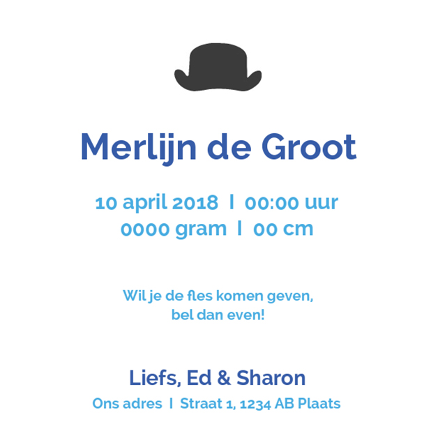 Kaartje "Foto" Kaartje "Foto"