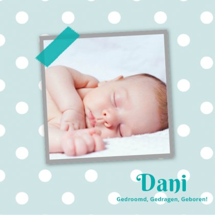 Kaartje "Foto & Stipjes"