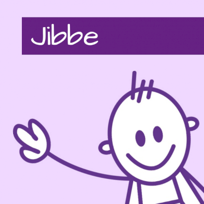 Kaartje "Getekend jongetje rood"