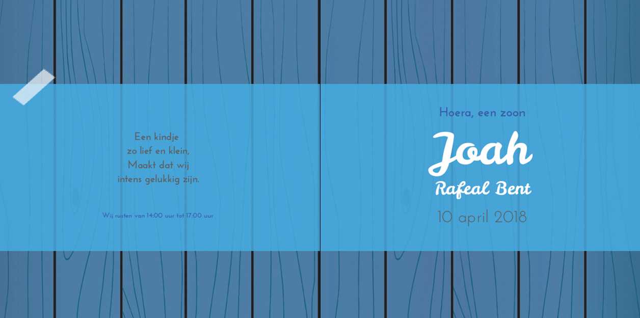 Gevouwen kaart "Ster op hout blauw" Gevouwen kaart "Ster op hout blauw"