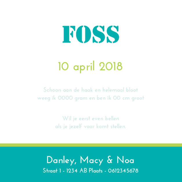 Kaartje "Ster" Kaartje "Ster"