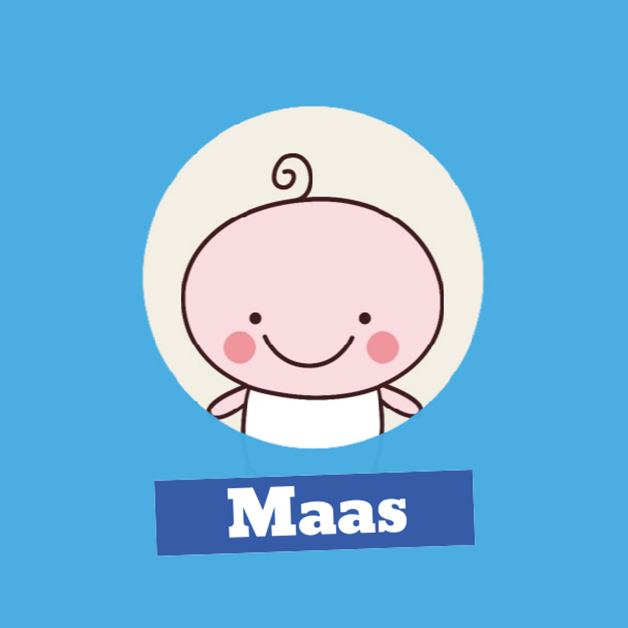 Kaartje "Blije baby & Blauw" Kaartje "Blije baby & Blauw"