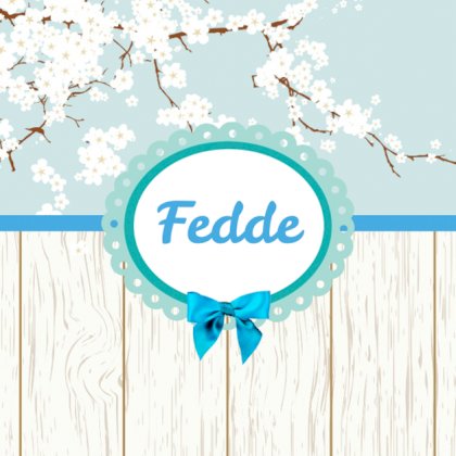 Kaartje "Witte bloesem & Hout" Kaartje "Witte bloesem & Hout"