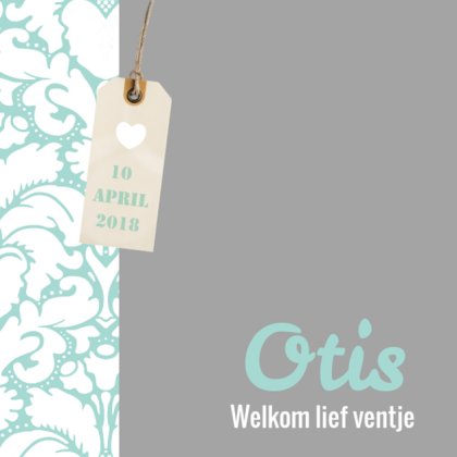 Kaartje "Labeltje & Barok"