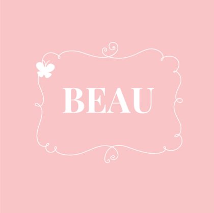 Gevouwen kaart "Roze & Vlindertje"