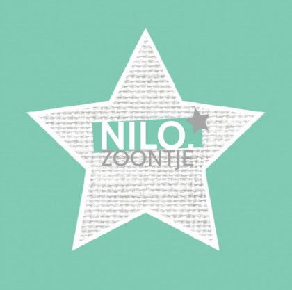 Gevouwen kaart "Ster & Linnen"