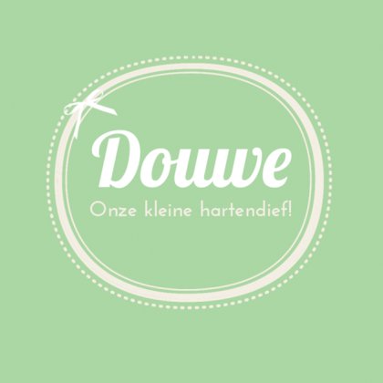 Kaartje "Ovaal met strikje" Kaartje "Ovaal met strikje"