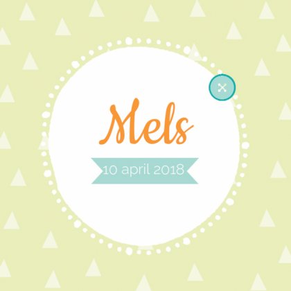 Kaartje "Driehoekjes lichtgroen" Kaartje "Driehoekjes lichtgroen"