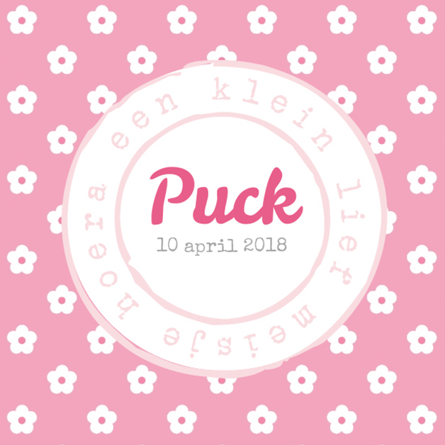 Kaartje "Stempel & Bloemetjes" Kaartje "Stempel & Bloemetjes"