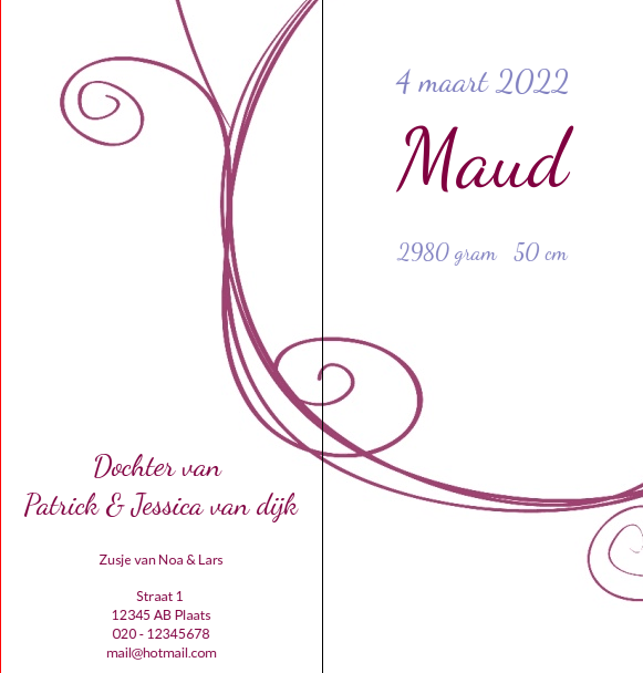 Gevouwen kaart "Prinsenkind & Nijlpaard staand" Gevouwen kaart "Prinsenkind & Nijlpaard staand"