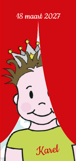 Kaartje "Prinsenkind & Jongen" Kaartje "Prinsenkind & Jongen"