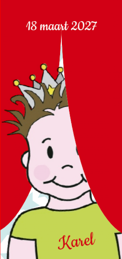 Kaartje "Prinsenkind & Jongen"