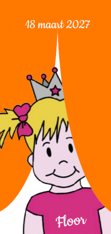 Kaartje "Prinsenkind & Meisje" Kaartje "Prinsenkind & Meisje"