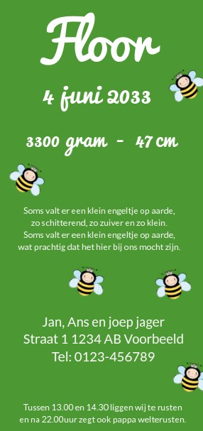 Kaartje "Prinsenkind & Dieren" Kaartje "Prinsenkind & Dieren"