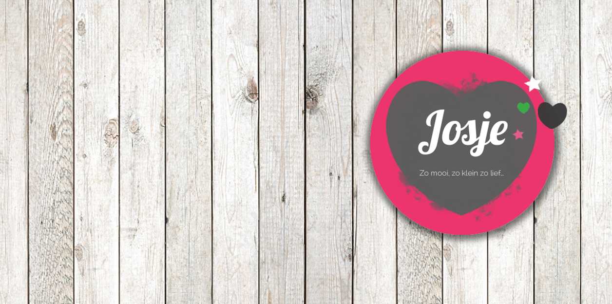 Gevouwen kaart "Hartjes & Steigerhout" Gevouwen kaart "Hartjes & Steigerhout"