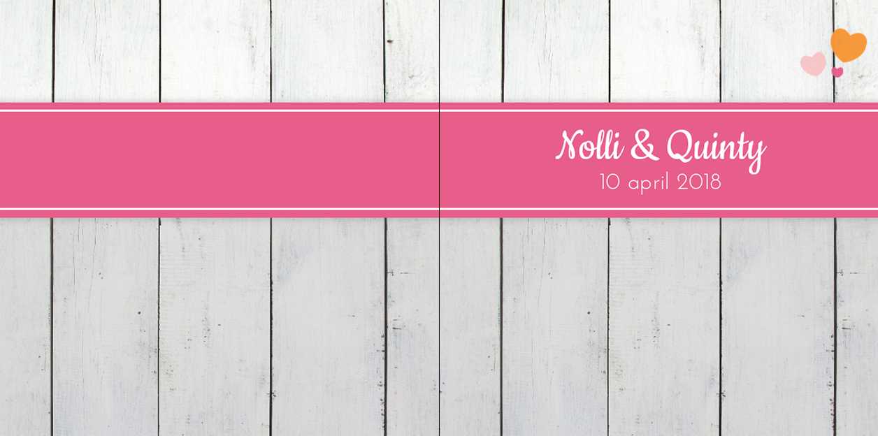 Kaart tweeling "Steigerhout roze" Kaart tweeling "Steigerhout roze"