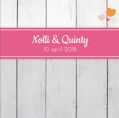 Kaart tweeling "Steigerhout roze" Kaart tweeling "Steigerhout roze"