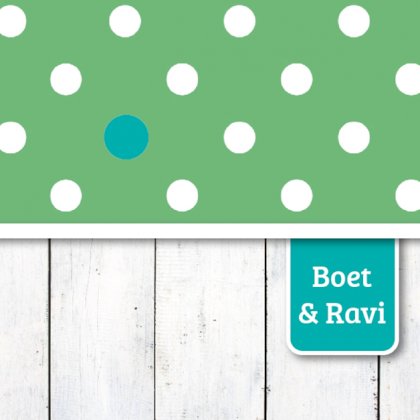 Kaart tweeling "Stipjes groen" Kaart tweeling "Stipjes groen"