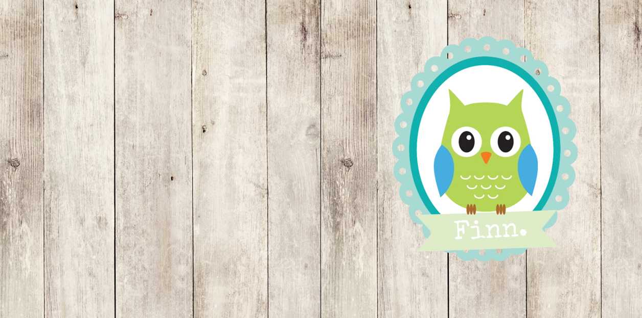 Gevouwen kaart "Groene uil op hout" Gevouwen kaart "Groene uil op hout"