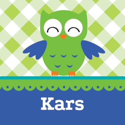 Kaartje "Groen uiltje"