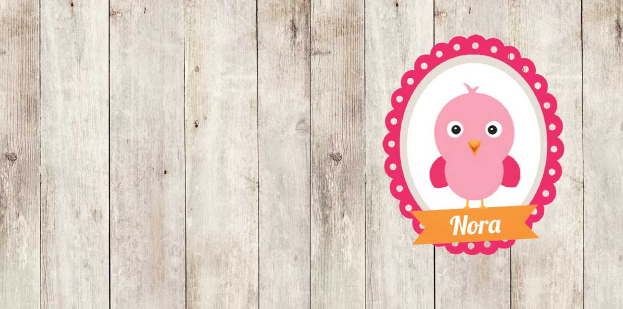 Gevouwen kaart "Roze vogeltje & hout" Gevouwen kaart "Roze vogeltje & hout"