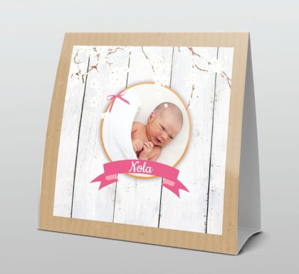 Tentkaart "Foto & Bloesem"