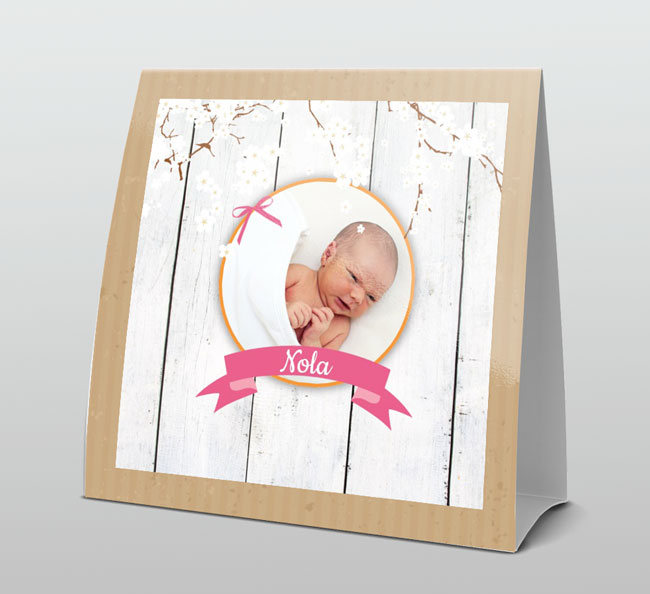 Tentkaart "Foto & Bloesem" Tentkaart "Foto & Bloesem"