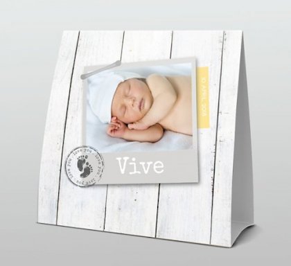 Tentkaart "Foto & Hout"