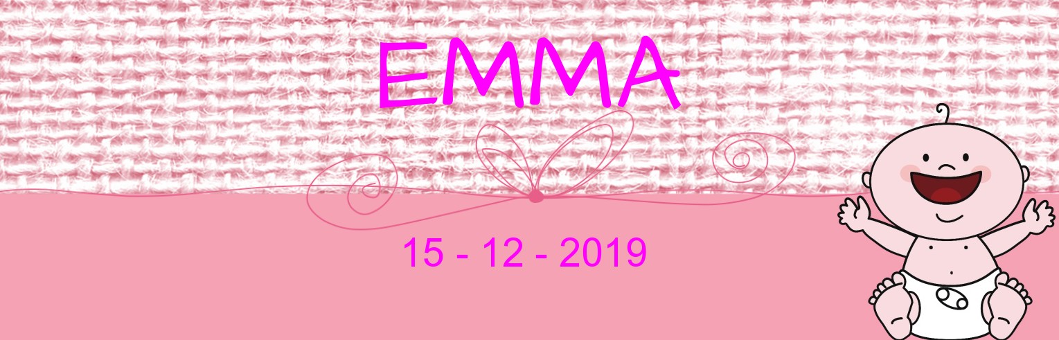 Banner "Baby meisje" Banner "Baby meisje"