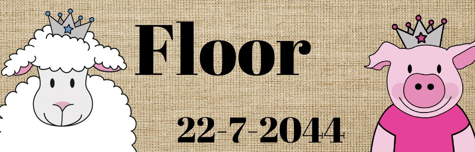 Banner "Schaap en varkentje" Banner "Schaap en varkentje"