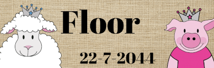 Banner "Schaap en varkentje"