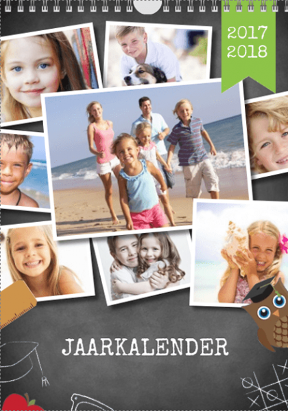 Jaarkalender A4 staand Jaarkalender A4 staand